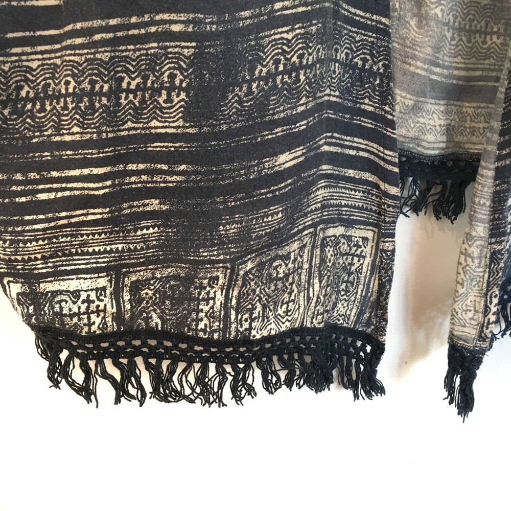 [Roxy] Thin Over Sized Open Front Cardigan - image 2